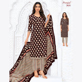 Pranjul Cotton Straight Pant Salwar Suit - P2631